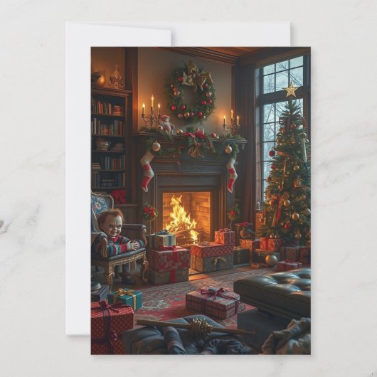 Kerstkaarten handgemaakt kaart (Voorkant)