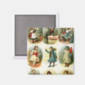 kerstkaarten magneet (Voorkant / Achterkant)