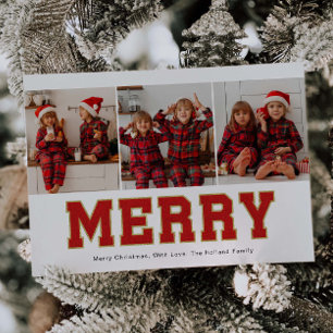 Kerstkaarten met foto en kerstbrief feestdagenkaart