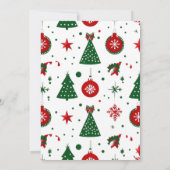 Kerstkaarten Prettig Kerstfeest witte Kerstkaart Kaart (Achterkant)