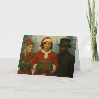 Kerstkaarten uit de Bounders-serie Bedankkaart