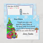 Kerstkaarten van Sinterklaas: Feestelijke Etnische Feestdagenkaart (Voorkant / Achterkant)