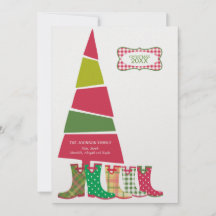 kerstKaarten voor de klinkklare familie