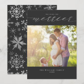 Kerstkaarten voor hoe meer hoe beter feestdagenkaart (Voorkant / Achterkant)