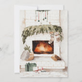 Kerstkaarten voor pasgetrouwden feestdagenkaart (Achterkant)