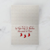  kerstkaartje feestdagen kaart (Binnen)