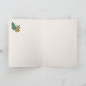 kerstkaartje kaart (Binnen)