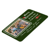 kerstkaartje magneet (Linkerzijde)