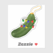 kerstkaartje sticker (Vel)