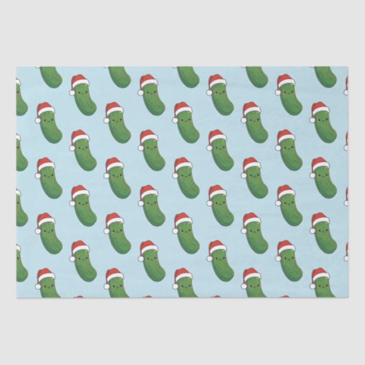 kerstkaartje tissuepapier (Voorkant)