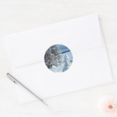 kerstkaartjes ronde sticker (Envelop)
