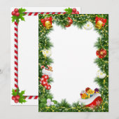 KERSTKAARTONTWERP KAART (Voorkant / Achterkant)