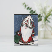KERSTKabouter   Briefkaart (Staand voorkant)