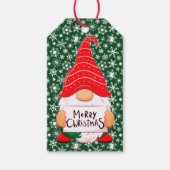 Kerstkabouter   cadeaulabel (Voorkant)