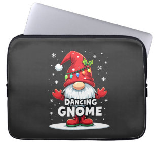 Kerstkabouter Dansende Kabouter Familie Kerstmis ( Laptop Sleeve