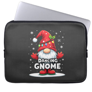 Kerstkabouter Dansende Kabouter Familie Kerstmis ( Laptop Sleeve