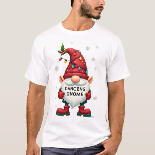 Kerstkabouter Dansende Kabouter Familie Kerstmis ( T-shirt
