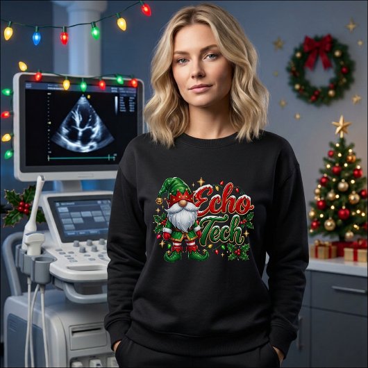 Kerstkabouter Echo Tech Trui