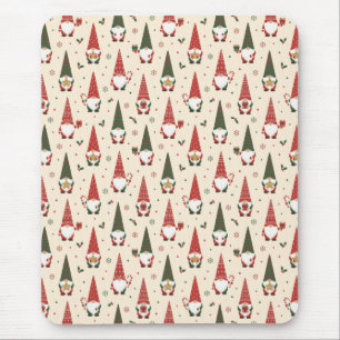 Kerstkabouter Feestpatroon Muismat