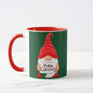 Kerstkabouter gepersonaliseerd mok