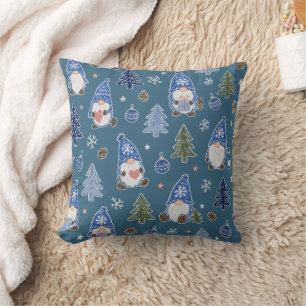 Kerstkabouter Kerstboom Patroon Kussen