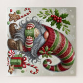 Kerstkabouter Puzzel (Horizontaal)
