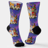 Kerstkabouter sokken (Gebogen)