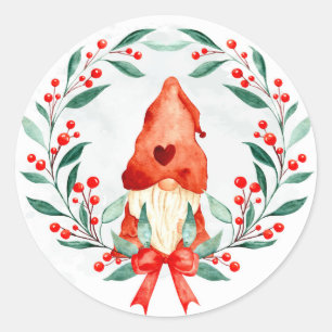 Kerstkabouter Sticker