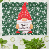 Kerstkabouter   theedoek (Gevouwen)