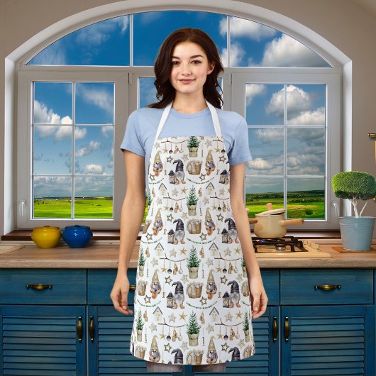 Kerstkabouters boerenhuisschandaal schort