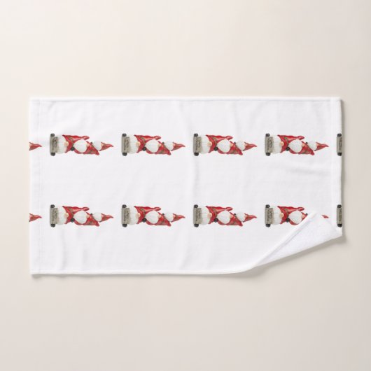 **KERSTKABOUTERS** KERSTHANDDOEKSET BAD HANDDOEK (Handdoek)