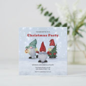 Kerstkabouters Kerstmis Kaart (Staand voorkant)