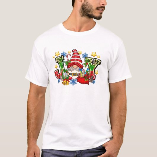 Kerstkabouters met Snoep T-shirt (Voorkant)