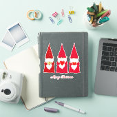 Kerstkabouters Sticker (iPad Cover)