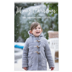 Kerstkalender 2025 voor meisjes en sneeuw kalender