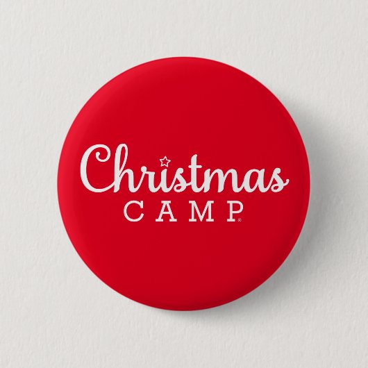 Kerstkamp Buttonnen | CHRISTMAS CAMP Ronde Button 5,7 Cm (Voorkant)