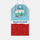 Kerstkamper Cadeaulabel (Voorkant)