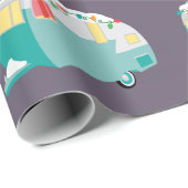 Kerstkamper Cadeaupapier (Rol Hoek)