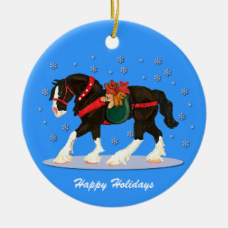 Kerstkaneelversiering Keramisch Ornament