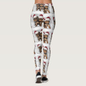 Kerstkansenborden mode leggings (Achterkant)