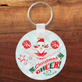 kerstkar sleutelhanger (Voorkant)