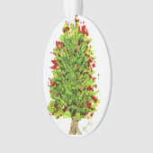 kerstkardinaal Lovitude Ornament (voorkant)