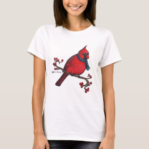 kerstkardinaal t-shirt