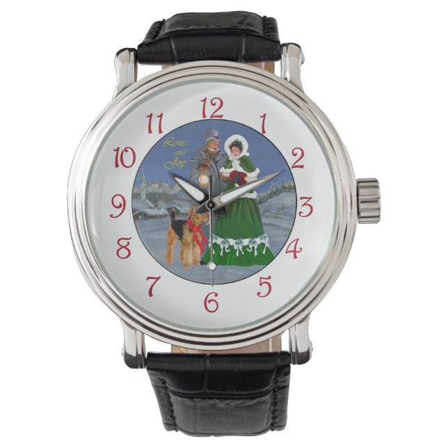 kerstkarolen horloge (Voorkant)
