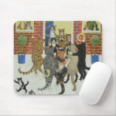 kerstkarolen muismat (Met muis)