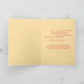 Kerstkat 2024 Feest Uitnodiging (Binnen)