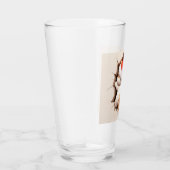 Kerstkat 3D Glas (Rechts)