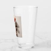 Kerstkat 3D Glas (Links)
