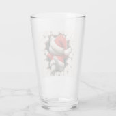 Kerstkat 3D Glas (Achterkant)