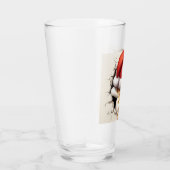 Kerstkat 3D Glas (Rechts)